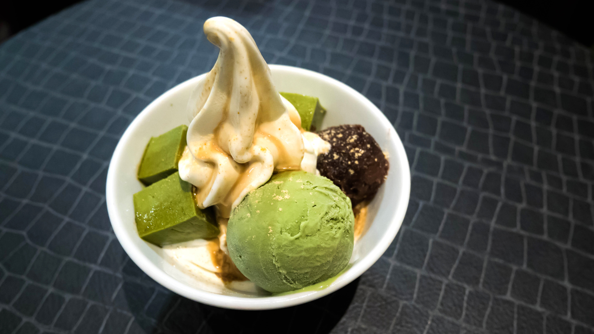 Matcha parfait dessert Matcha parfait dessert