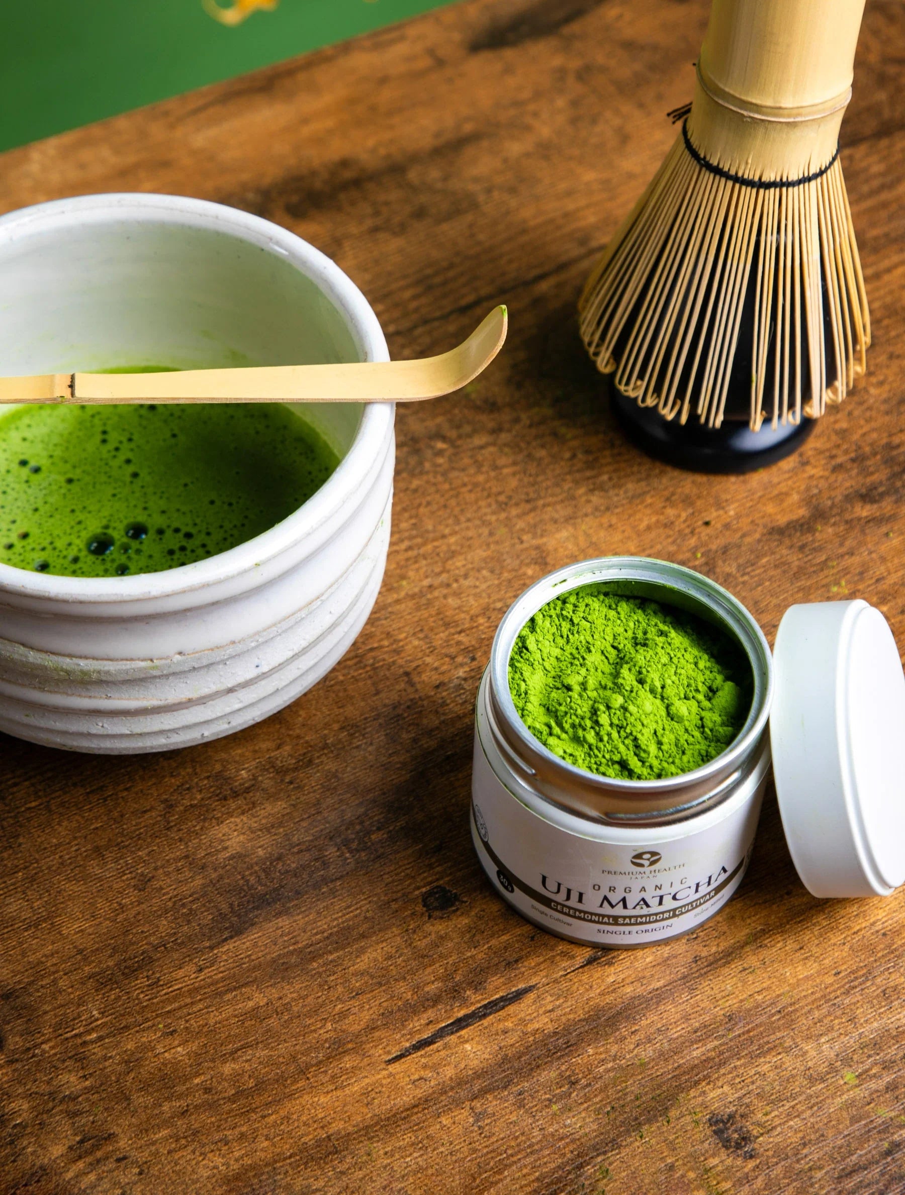Single-Cultivar Japanese Matcha
