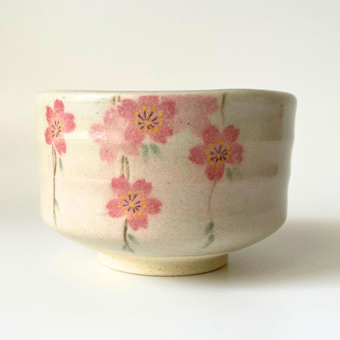 Cherry Blossom Matcha Bowl